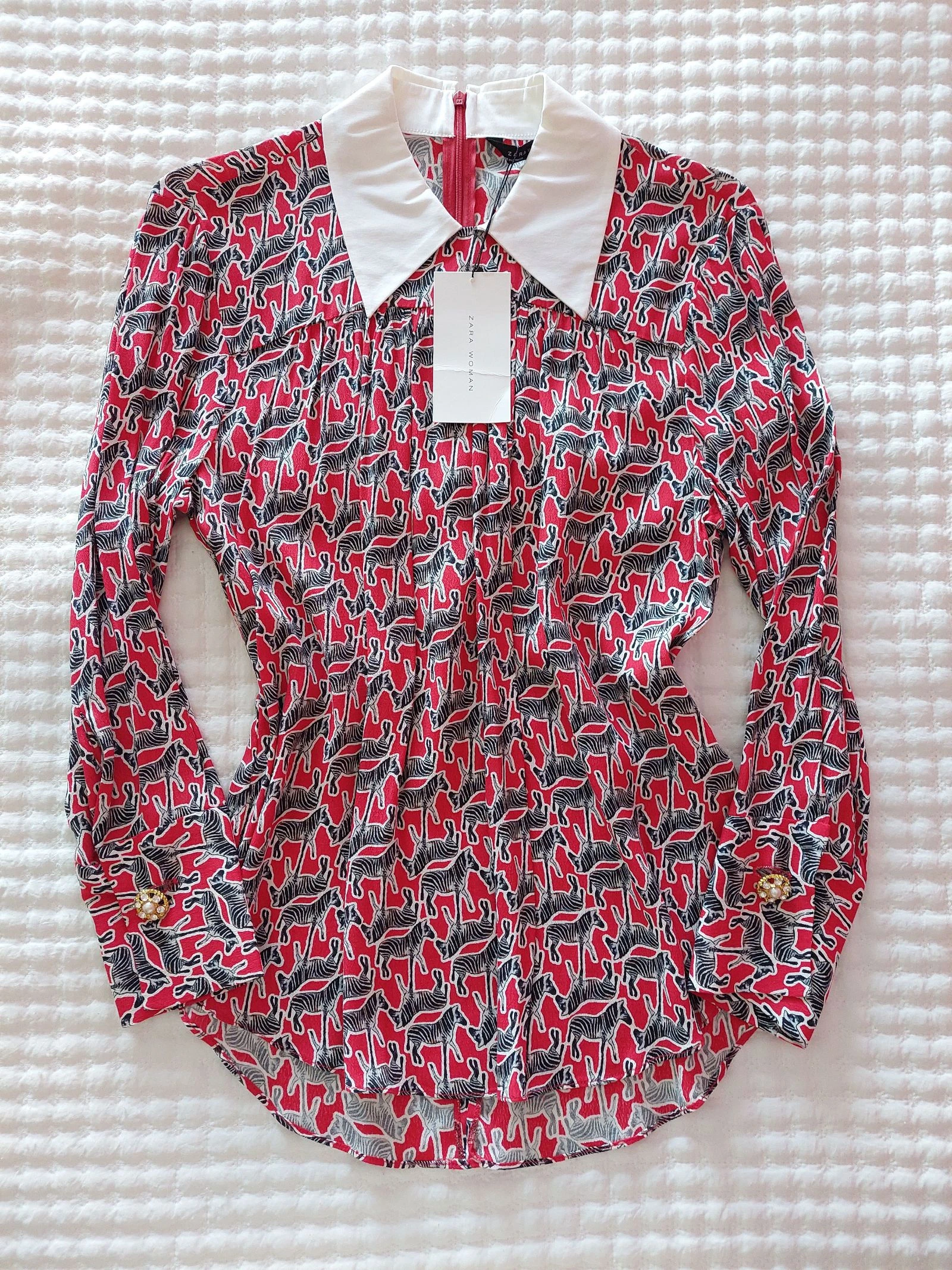 Blusa Zebra Zara com Etiqueta – photo 2